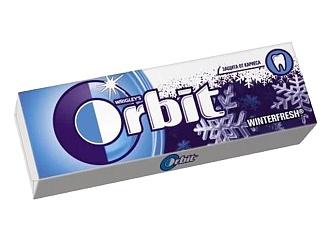 Жевательная резинка Орбит без сахара "Винтерфреш"