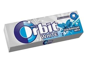 Жевательная резинка Орбит без сахара "Освежающая мята"