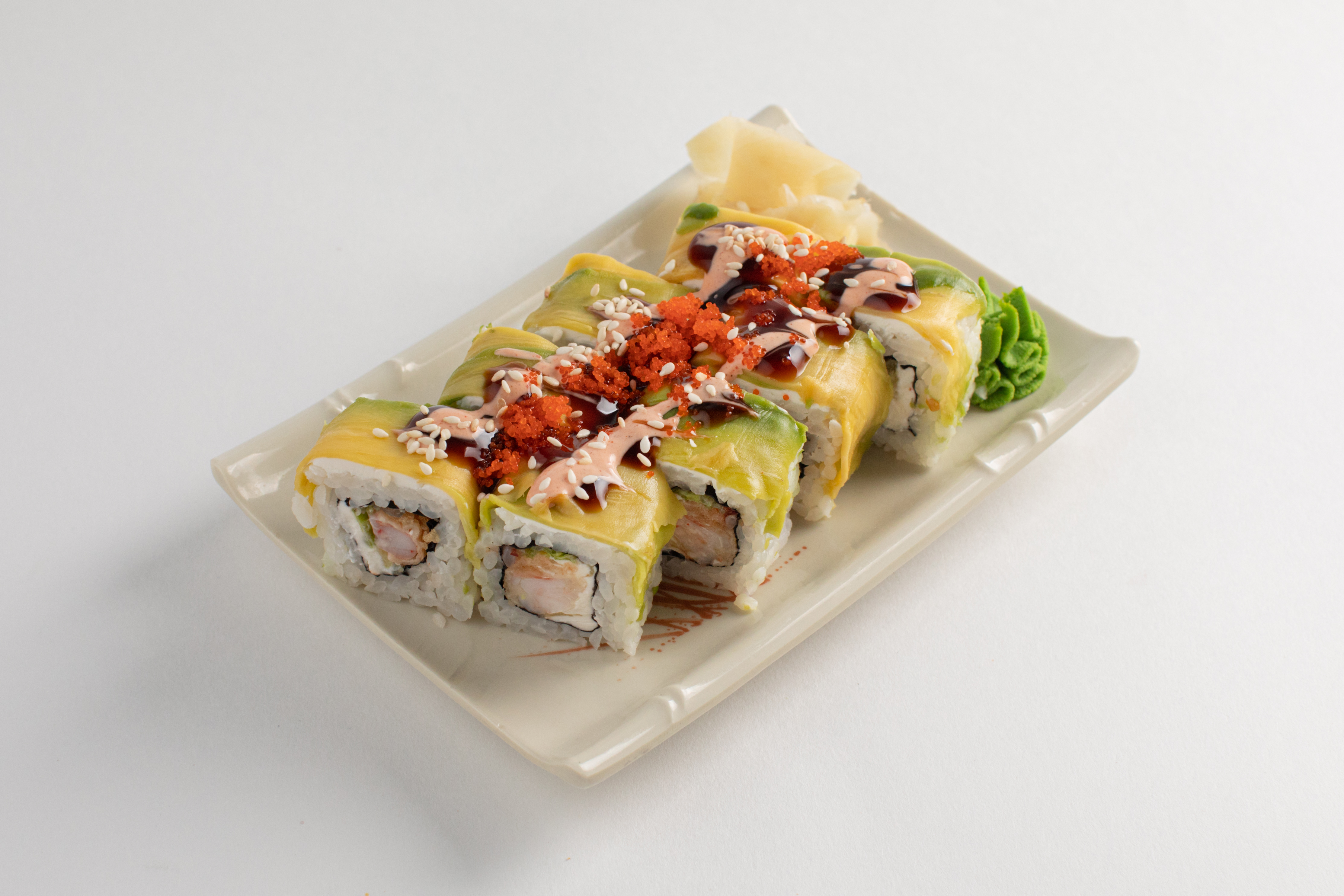 Эби Темпура с авокадо