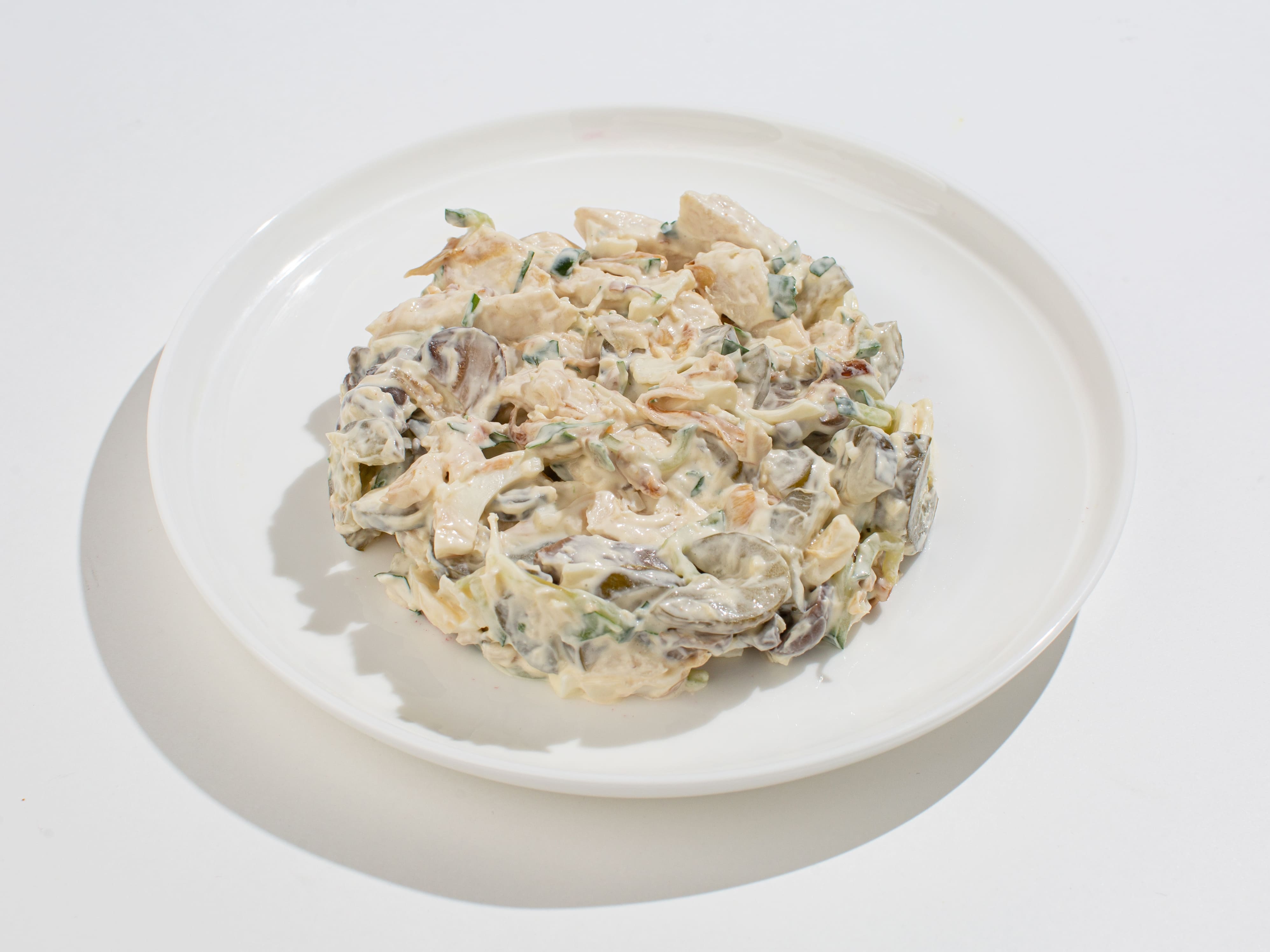 Двойной куриный сытный салат