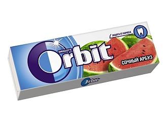 Жевательная резинка Орбит без сахара "Сочный арбуз"