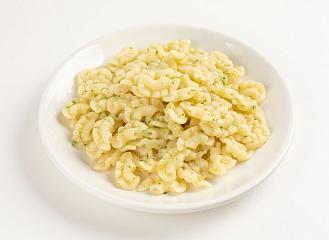 Спиральки с зеленым маслом