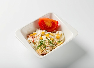 Салат с крабом