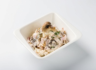 Мясной салат "МУ-МУ"