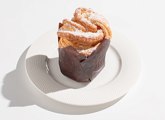 Краффин с апельсиновым кремом